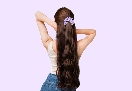 Purple Love Scrunchie