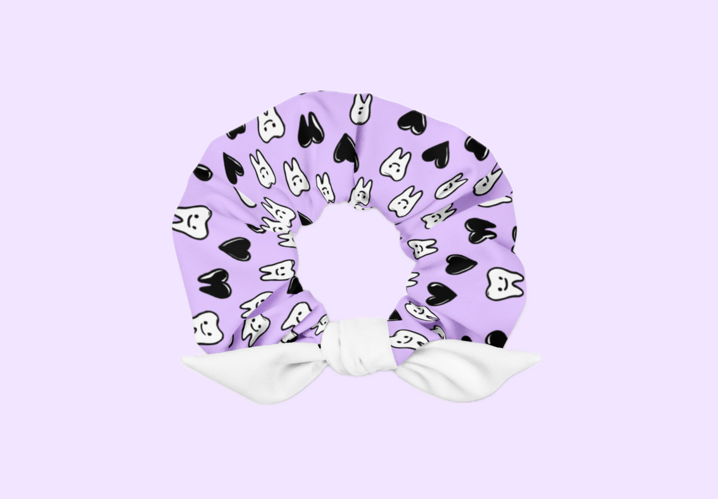 Purple Love Scrunchie