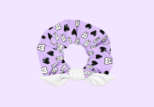 Purple Love Scrunchie