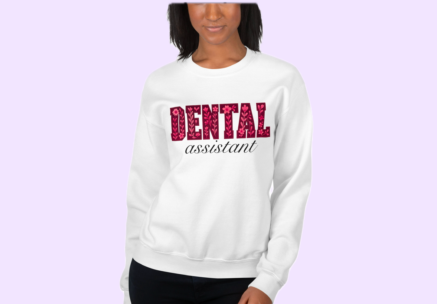Pink Floral RDA Sweatshirtz