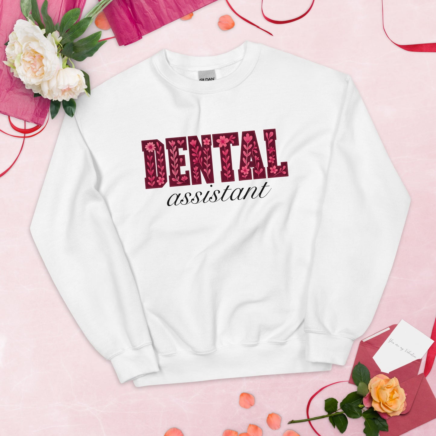 Pink Floral RDA Sweatshirtz