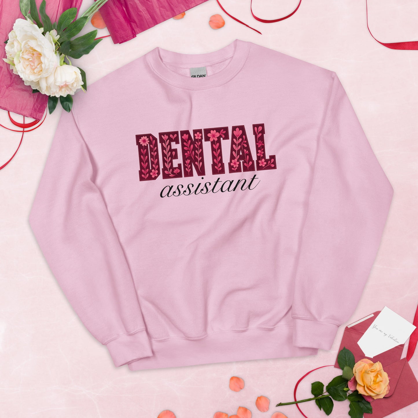 Pink Floral RDA Sweatshirtz