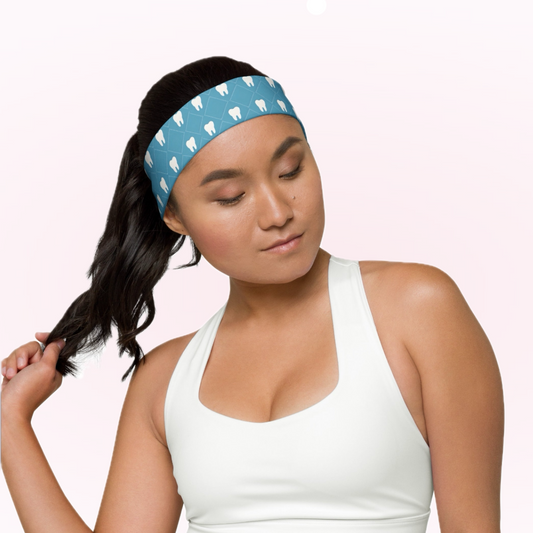Blue Cushion Headband