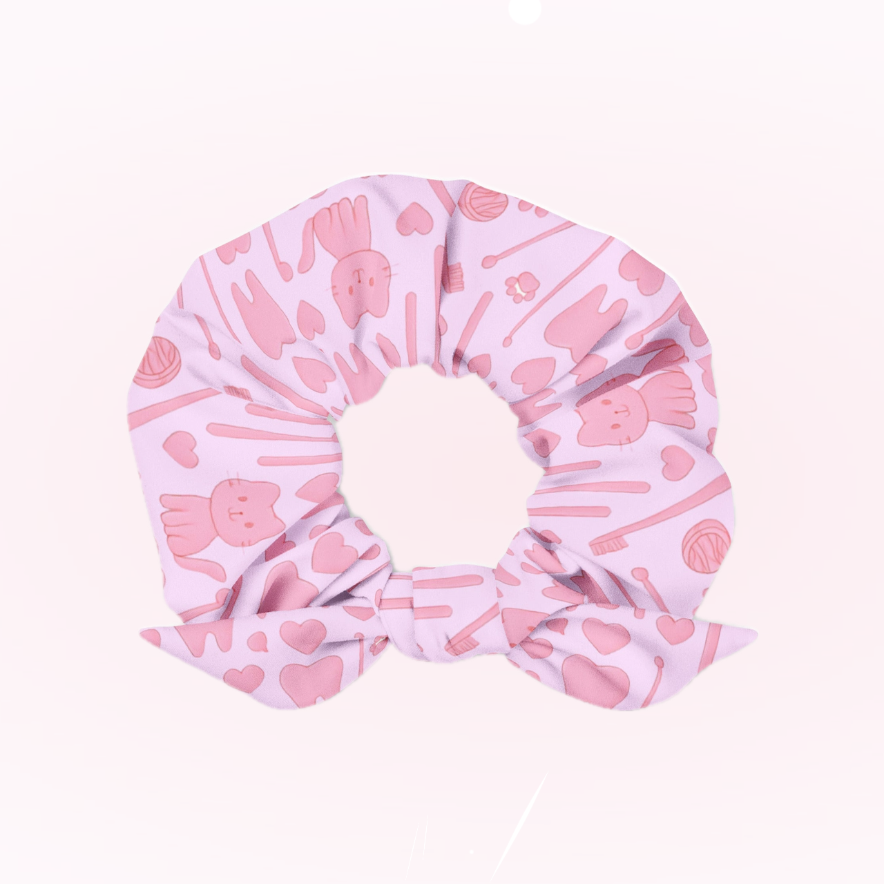 Kitty Lover  Scrunchie