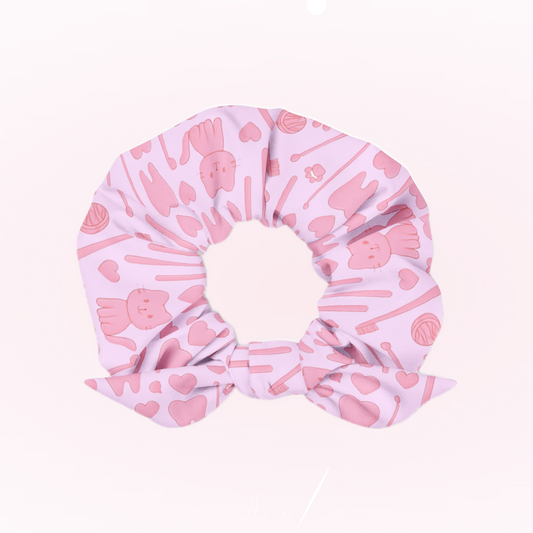 Kitty Lover  Scrunchie